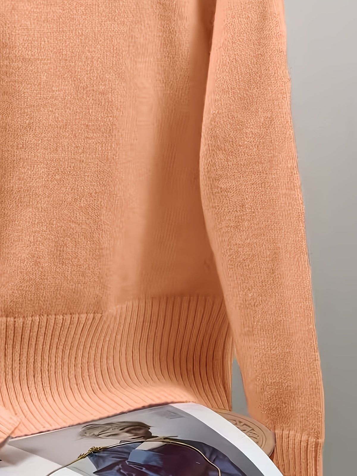 Heart Button V-Neck Cardigan