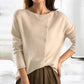 Folded Collar Button Cardigan