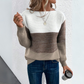 Two-Tone Colour Block Jumper