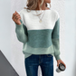 Two-Tone Colour Block Jumper