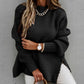Chunky Mock Neck Jumper