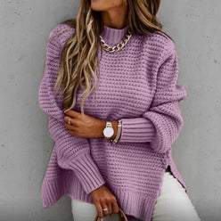 Chunky Mock Neck Jumper