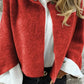 Cropped Cape Cardigan