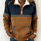 Aztec Quarter-Zip Pullover