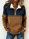 Aztec Quarter-Zip Pullover