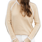 Contrast Trim Roll Neck Jumper