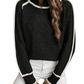 Contrast Trim Roll Neck Jumper