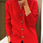 Sculpted Heart Button Cardigan