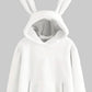 Bunny Ear Fleece Hoodie