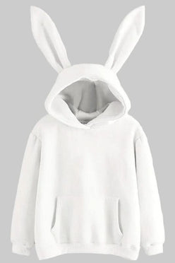 Bunny Ear Fleece Hoodie
