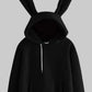 Bunny Ear Fleece Hoodie