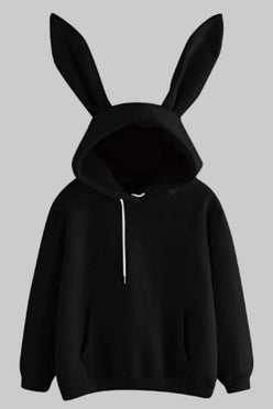 Bunny Ear Fleece Hoodie
