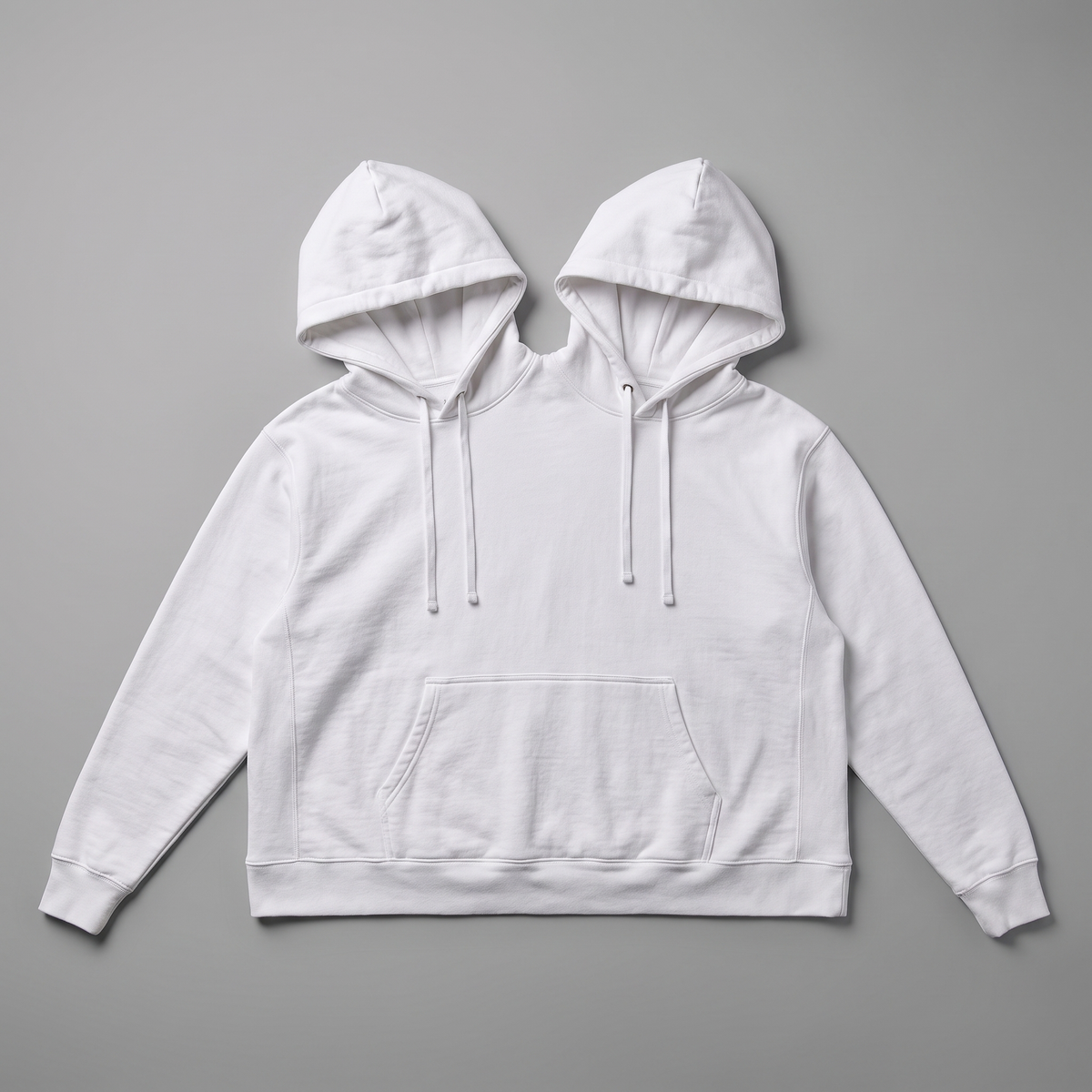 Two-Person Double Hood Hoodie