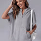 Short Sleeve Half-Zip Hoodie