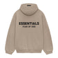 Fear of God Essentials Fleece Hoodie II Desert Sand