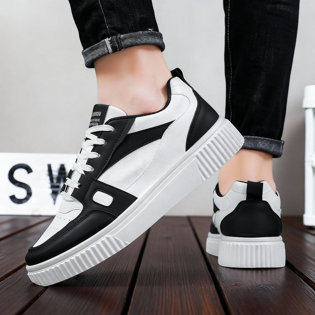 Marston Road Men's Leather Low-Top Sneakers