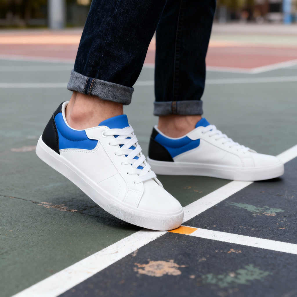 Marston Road Men's Two-Tone Leather Sneakers