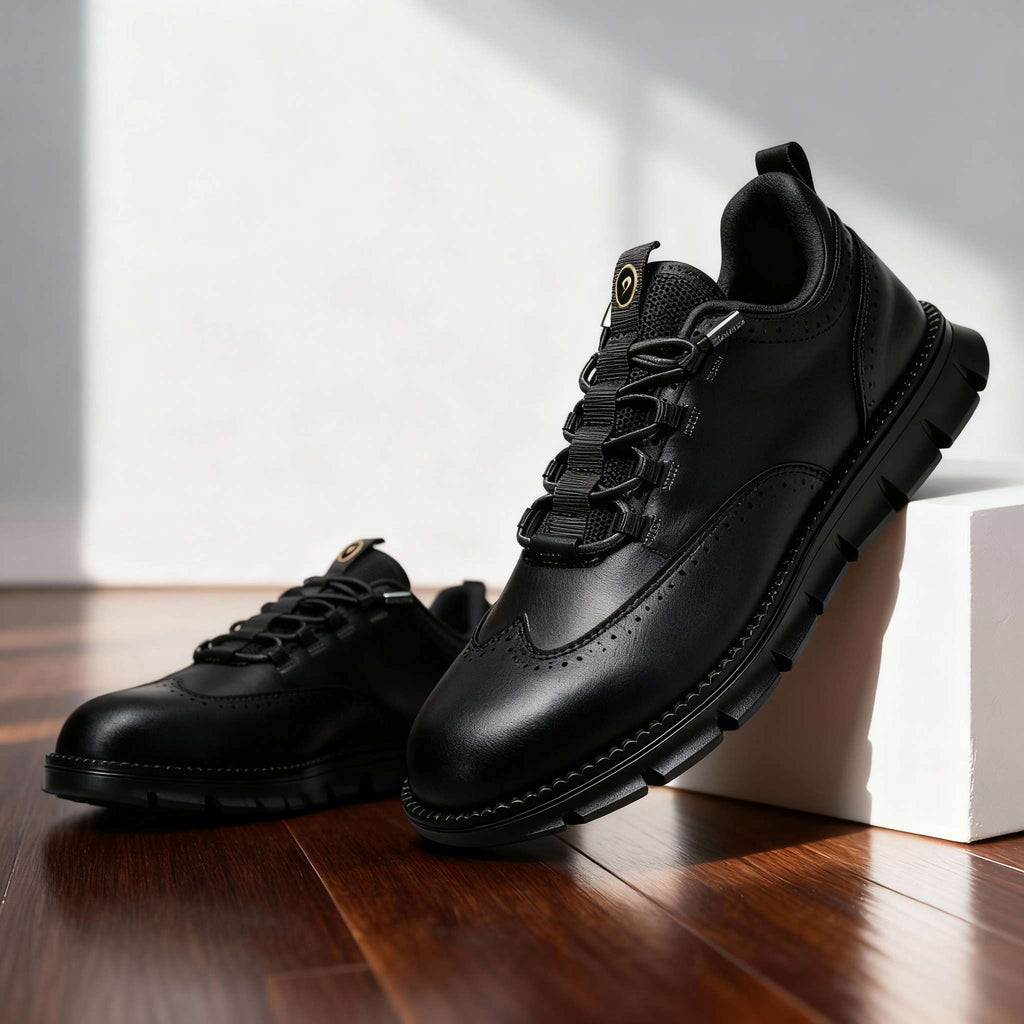 Brandon Men's Leather Brogue Sneakers