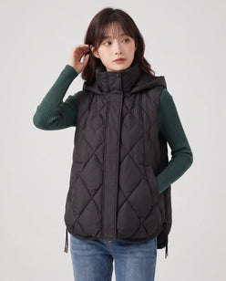 Quilted Hooded Puffer Gilet