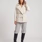 Puffer Gilet with Faux Fur Collar