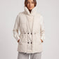 Puffer Gilet with Faux Fur Collar