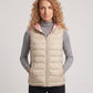 Lightweight Puffer Gilet with Contrast Lining