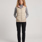 Lightweight Puffer Gilet with Contrast Lining