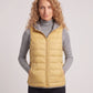 Lightweight Puffer Gilet with Contrast Lining