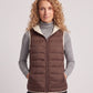 Lightweight Puffer Gilet with Contrast Lining