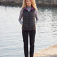 Lightweight Puffer Gilet with Contrast Lining