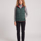 Lightweight Puffer Gilet with Contrast Lining