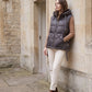 Quilted Puffer Gilet with Hood and Large Pockets