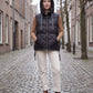 Quilted Puffer Gilet with Hood and Large Pockets