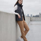 Short Quilted Hooded Puffer Gilet