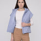 Short Quilted Hooded Puffer Gilet
