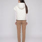 Short Quilted Hooded Puffer Gilet