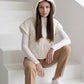 Short Quilted Hooded Puffer Gilet
