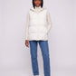 Thick Quilted Hooded Puffer Gilet with Zip