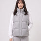 Marl Wool-Look Quilted Puffer Gilet