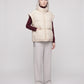 Short Quilted Puffer Gilet with Patch Pockets