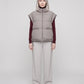 Short Quilted Puffer Gilet with Patch Pockets