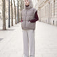 Short Quilted Puffer Gilet with Patch Pockets