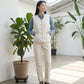 Sherpa-Lined Quilted Gilet with V-Neck