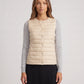 Lightweight Puffer Gilet with Convertible Collar