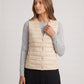 Lightweight Puffer Gilet with Convertible Collar