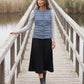 Lightweight Puffer Gilet with Convertible Collar