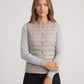 Lightweight Puffer Gilet with Convertible Collar