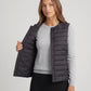 Lightweight Puffer Gilet with Convertible Collar