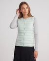 Lightweight Puffer Gilet with Convertible Collar
