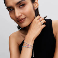 Pandora Sparkling Tennis Bracelet - Silver